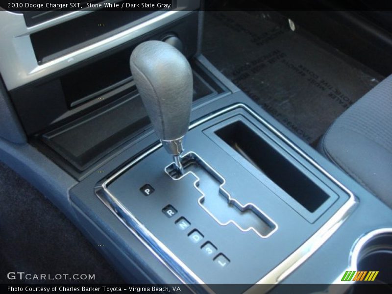 Stone White / Dark Slate Gray 2010 Dodge Charger SXT