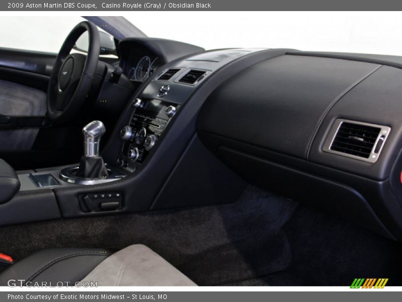 Dashboard of 2009 DBS Coupe