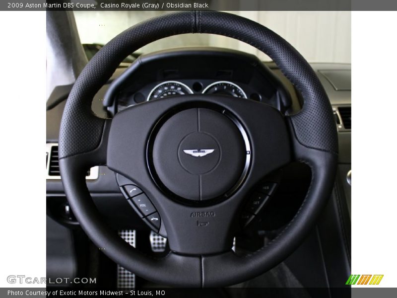  2009 DBS Coupe Steering Wheel