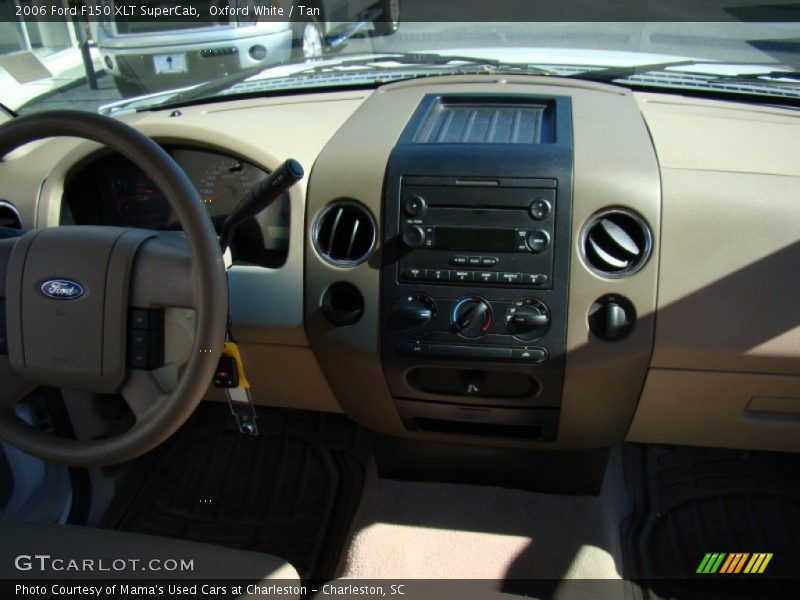 Oxford White / Tan 2006 Ford F150 XLT SuperCab
