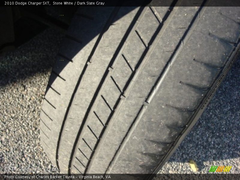 Stone White / Dark Slate Gray 2010 Dodge Charger SXT