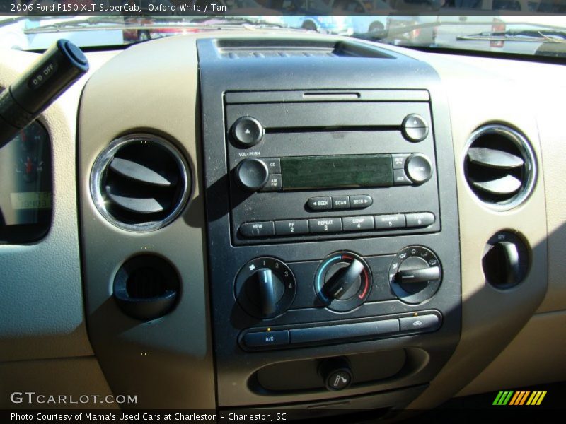 Oxford White / Tan 2006 Ford F150 XLT SuperCab