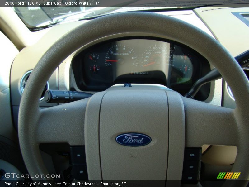 Oxford White / Tan 2006 Ford F150 XLT SuperCab