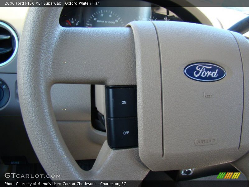 Oxford White / Tan 2006 Ford F150 XLT SuperCab