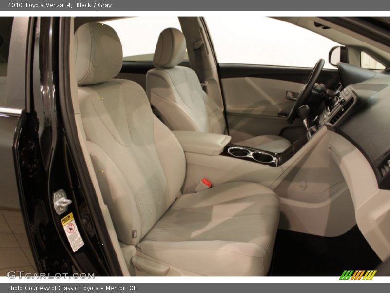 Black / Gray 2010 Toyota Venza I4