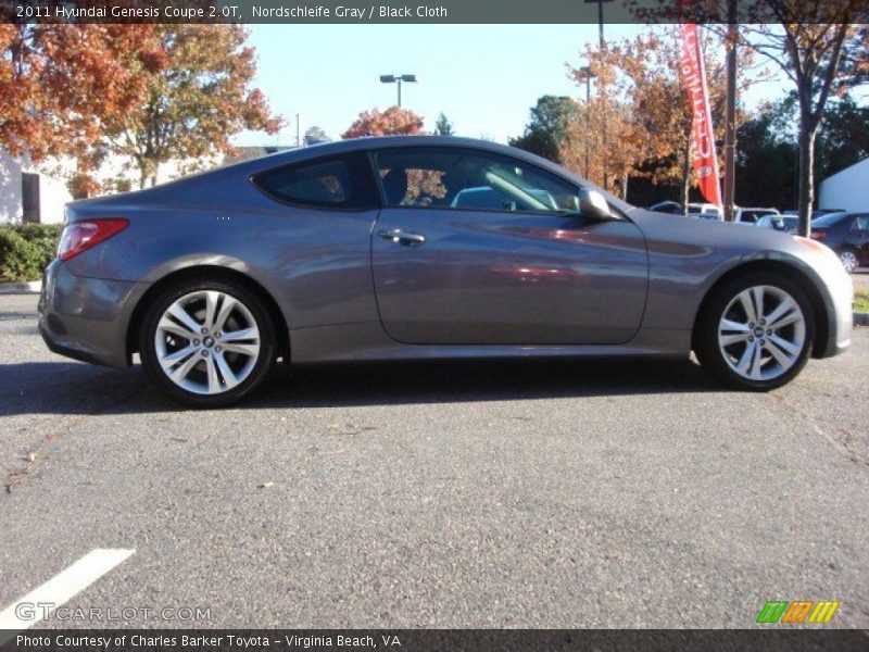 Nordschleife Gray / Black Cloth 2011 Hyundai Genesis Coupe 2.0T