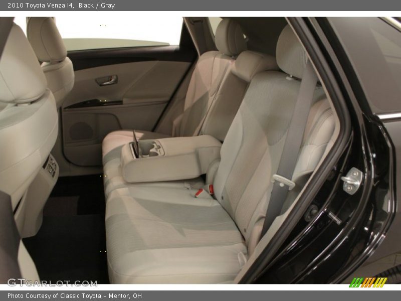 Black / Gray 2010 Toyota Venza I4