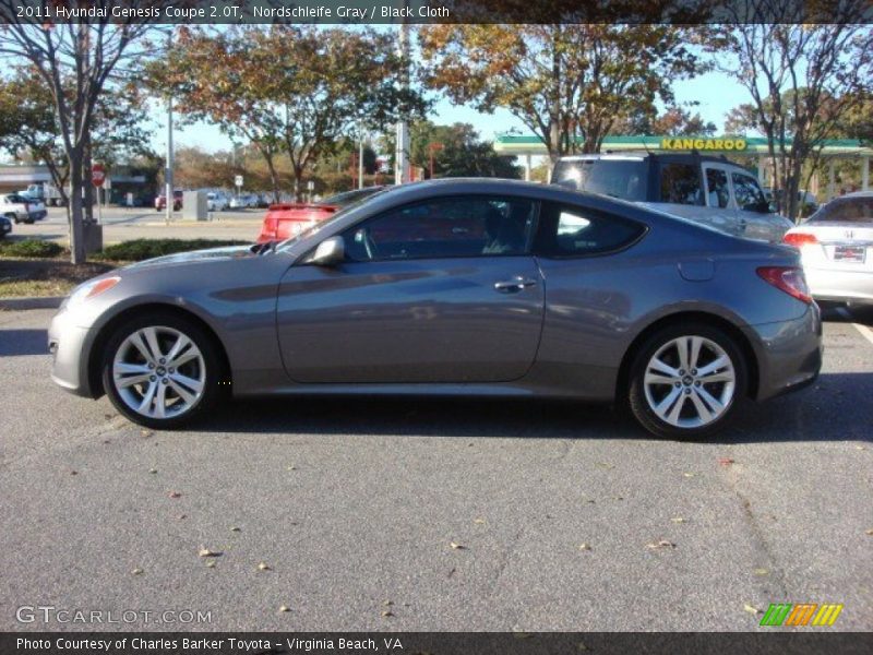 Nordschleife Gray / Black Cloth 2011 Hyundai Genesis Coupe 2.0T