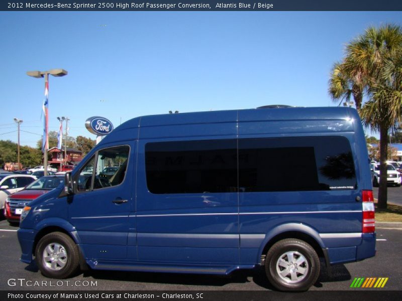 Atlantis Blue / Beige 2012 Mercedes-Benz Sprinter 2500 High Roof Passenger Conversion