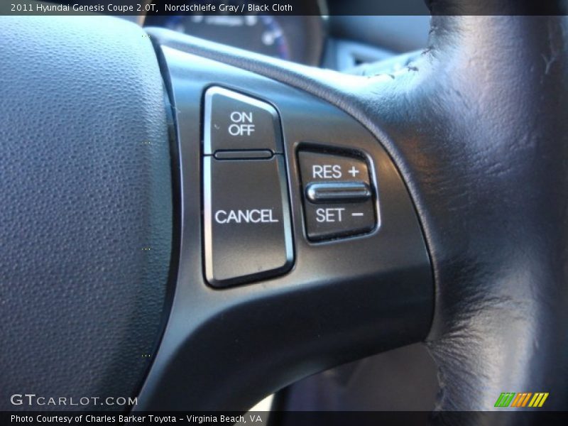 Nordschleife Gray / Black Cloth 2011 Hyundai Genesis Coupe 2.0T