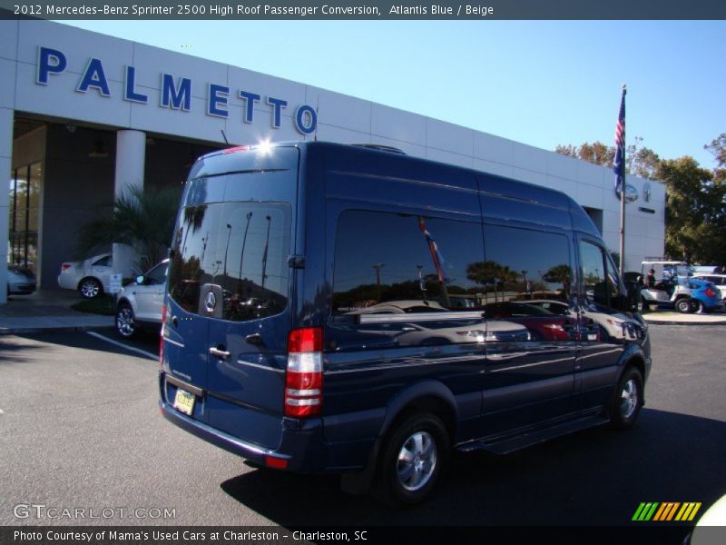 Atlantis Blue / Beige 2012 Mercedes-Benz Sprinter 2500 High Roof Passenger Conversion