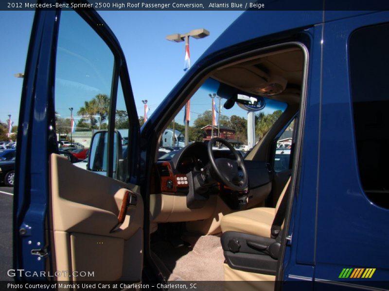 Atlantis Blue / Beige 2012 Mercedes-Benz Sprinter 2500 High Roof Passenger Conversion