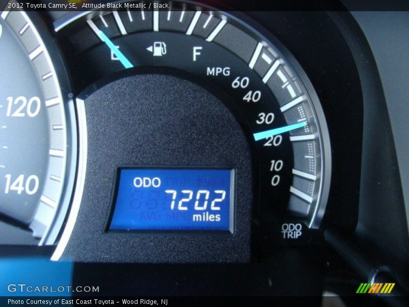 Attitude Black Metallic / Black 2012 Toyota Camry SE