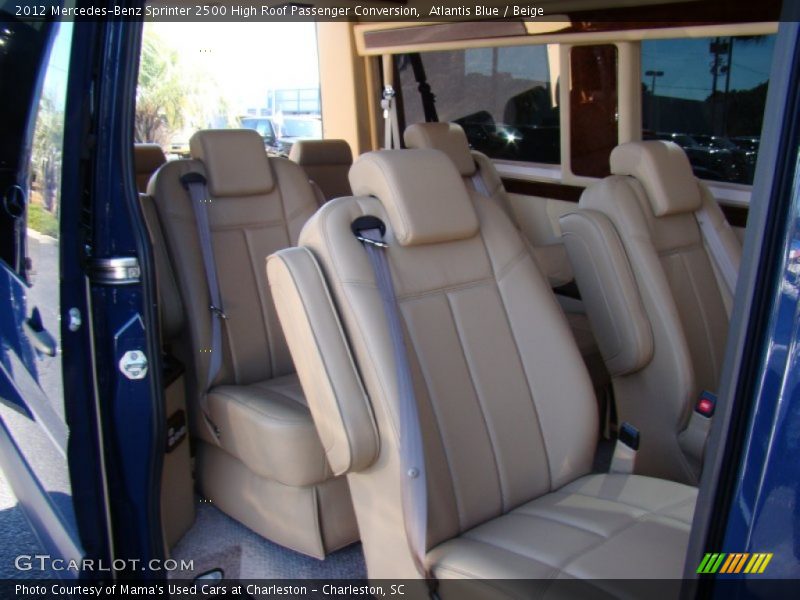 Atlantis Blue / Beige 2012 Mercedes-Benz Sprinter 2500 High Roof Passenger Conversion