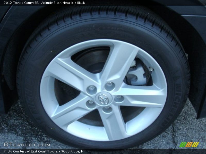 Attitude Black Metallic / Black 2012 Toyota Camry SE