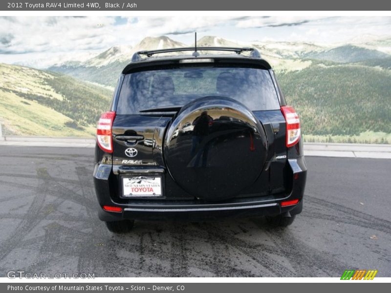 Black / Ash 2012 Toyota RAV4 Limited 4WD