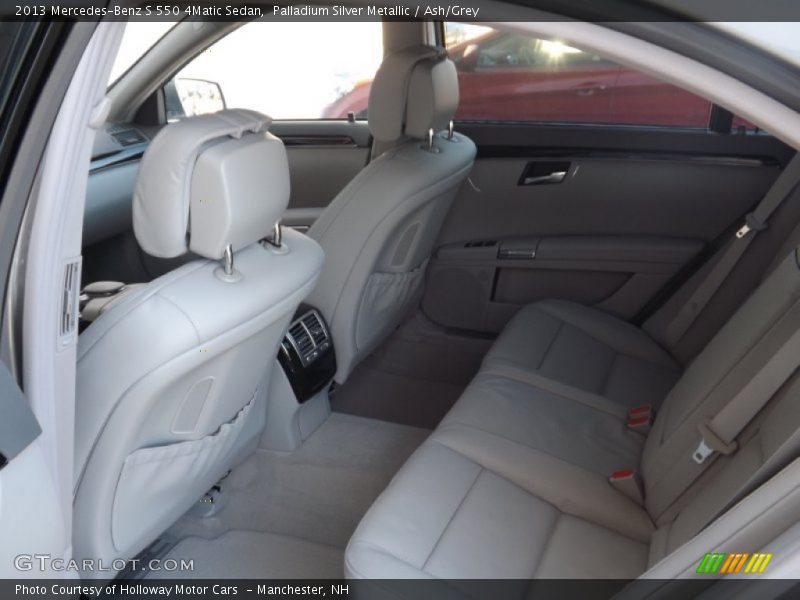 Palladium Silver Metallic / Ash/Grey 2013 Mercedes-Benz S 550 4Matic Sedan