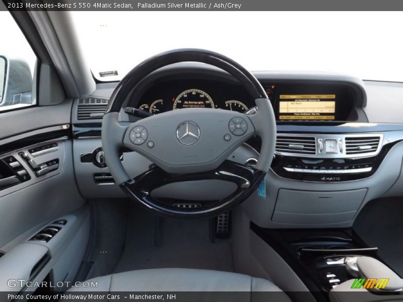 Dashboard of 2013 S 550 4Matic Sedan