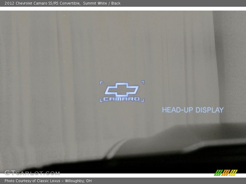 Summit White / Black 2012 Chevrolet Camaro SS/RS Convertible