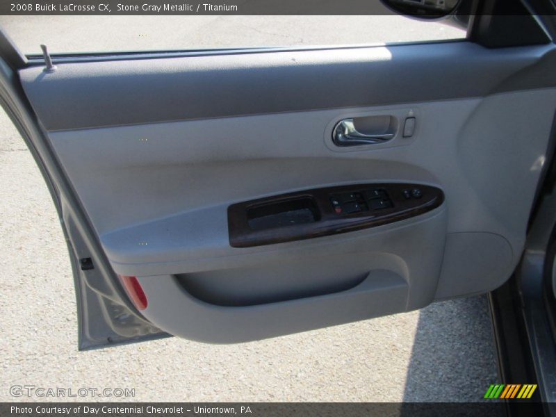 Stone Gray Metallic / Titanium 2008 Buick LaCrosse CX