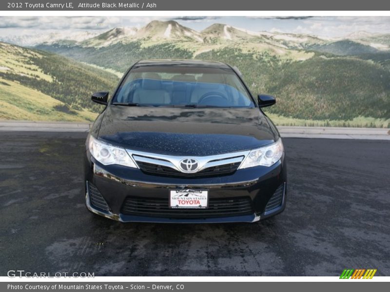Attitude Black Metallic / Ash 2012 Toyota Camry LE