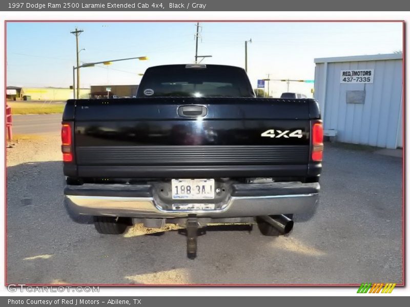 Black / Gray 1997 Dodge Ram 2500 Laramie Extended Cab 4x4