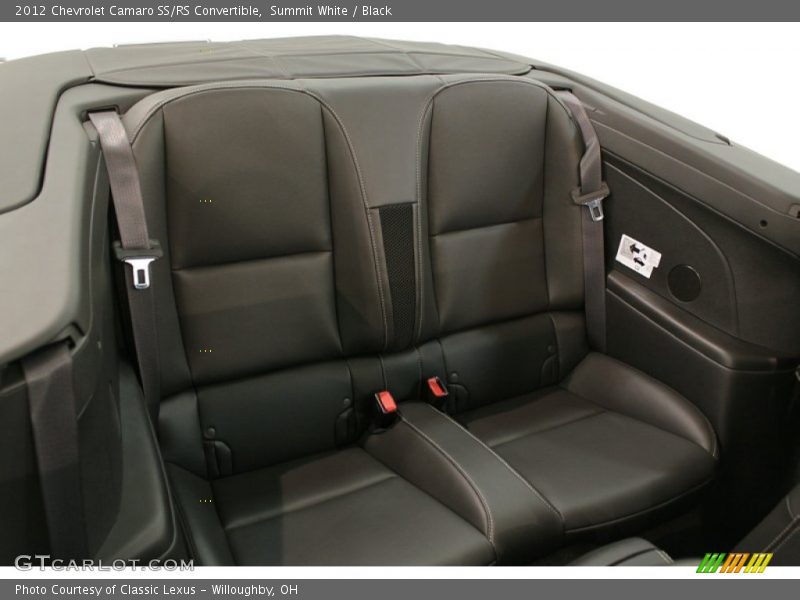 Summit White / Black 2012 Chevrolet Camaro SS/RS Convertible