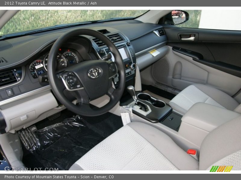 Attitude Black Metallic / Ash 2012 Toyota Camry LE