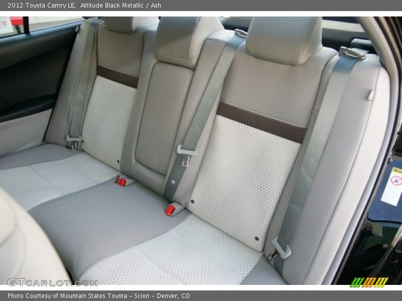 Attitude Black Metallic / Ash 2012 Toyota Camry LE