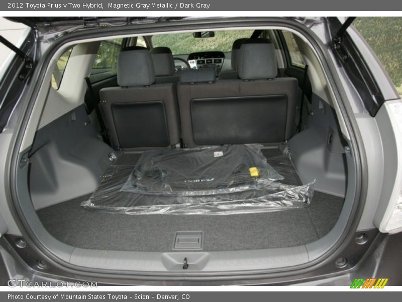 Magnetic Gray Metallic / Dark Gray 2012 Toyota Prius v Two Hybrid