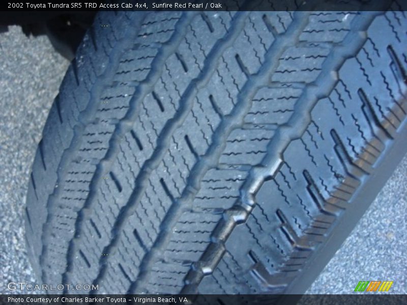 Sunfire Red Pearl / Oak 2002 Toyota Tundra SR5 TRD Access Cab 4x4