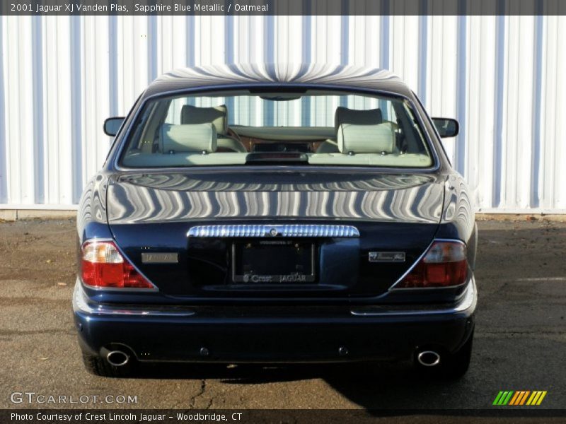 Sapphire Blue Metallic / Oatmeal 2001 Jaguar XJ Vanden Plas