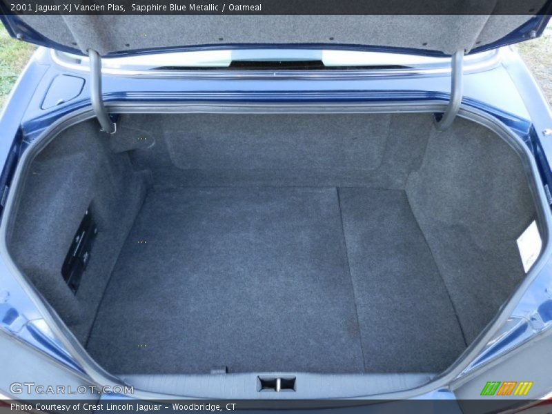 Sapphire Blue Metallic / Oatmeal 2001 Jaguar XJ Vanden Plas
