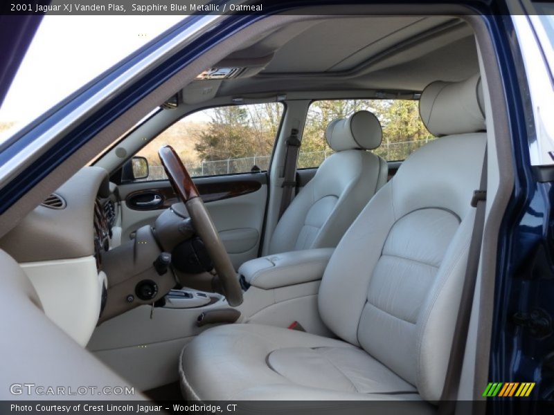 Sapphire Blue Metallic / Oatmeal 2001 Jaguar XJ Vanden Plas