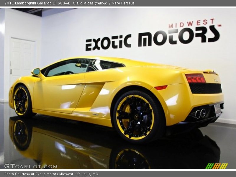 Giallo Midas (Yellow) / Nero Perseus 2011 Lamborghini Gallardo LP 560-4