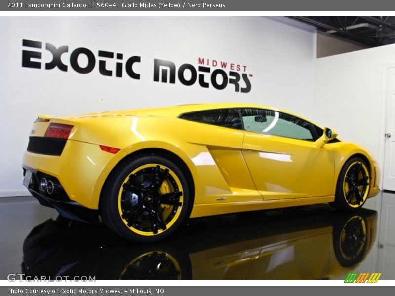 Giallo Midas (Yellow) / Nero Perseus 2011 Lamborghini Gallardo LP 560-4