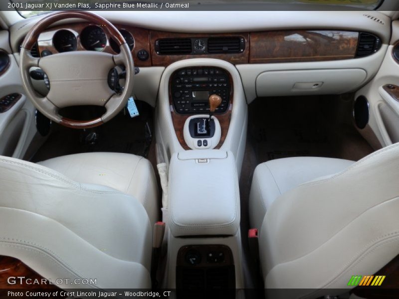 Sapphire Blue Metallic / Oatmeal 2001 Jaguar XJ Vanden Plas