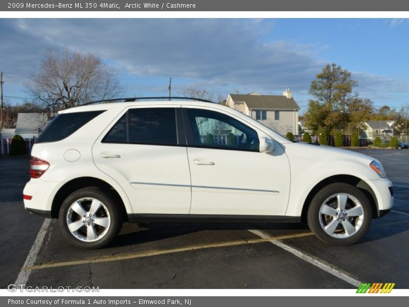 Arctic White / Cashmere 2009 Mercedes-Benz ML 350 4Matic