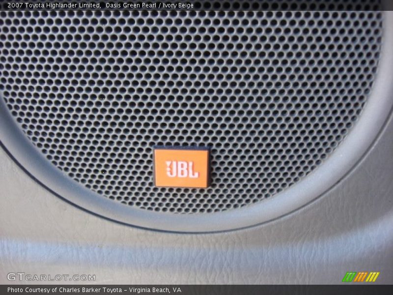 Audio System of 2007 Highlander Limited