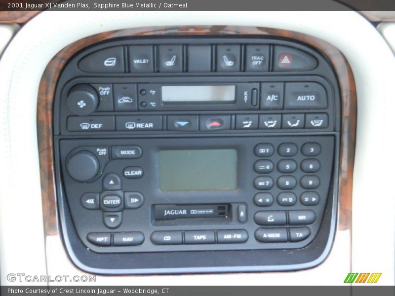 Sapphire Blue Metallic / Oatmeal 2001 Jaguar XJ Vanden Plas