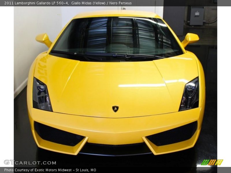 Giallo Midas (Yellow) / Nero Perseus 2011 Lamborghini Gallardo LP 560-4