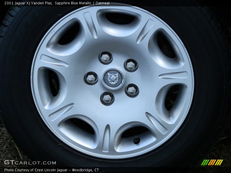 Sapphire Blue Metallic / Oatmeal 2001 Jaguar XJ Vanden Plas