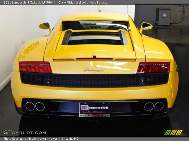 Giallo Midas (Yellow) / Nero Perseus 2011 Lamborghini Gallardo LP 560-4