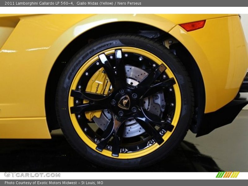 Giallo Midas (Yellow) / Nero Perseus 2011 Lamborghini Gallardo LP 560-4