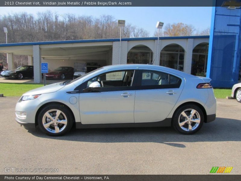 Viridian Joule Metallic / Pebble Beige/Dark Accents 2013 Chevrolet Volt
