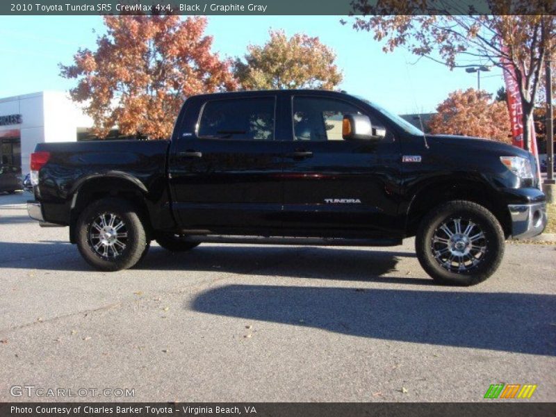 Black / Graphite Gray 2010 Toyota Tundra SR5 CrewMax 4x4