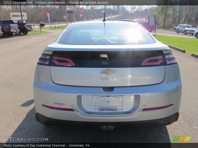 Viridian Joule Metallic / Pebble Beige/Dark Accents 2013 Chevrolet Volt