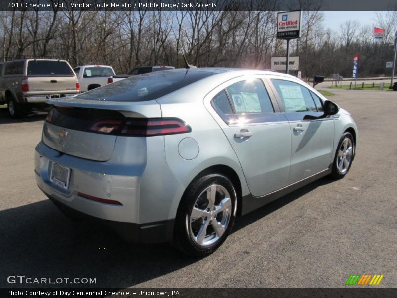 Viridian Joule Metallic / Pebble Beige/Dark Accents 2013 Chevrolet Volt
