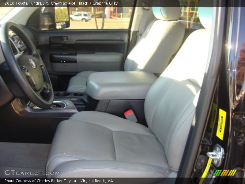 Black / Graphite Gray 2010 Toyota Tundra SR5 CrewMax 4x4
