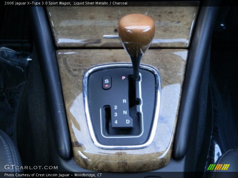 Liquid Silver Metallic / Charcoal 2006 Jaguar X-Type 3.0 Sport Wagon